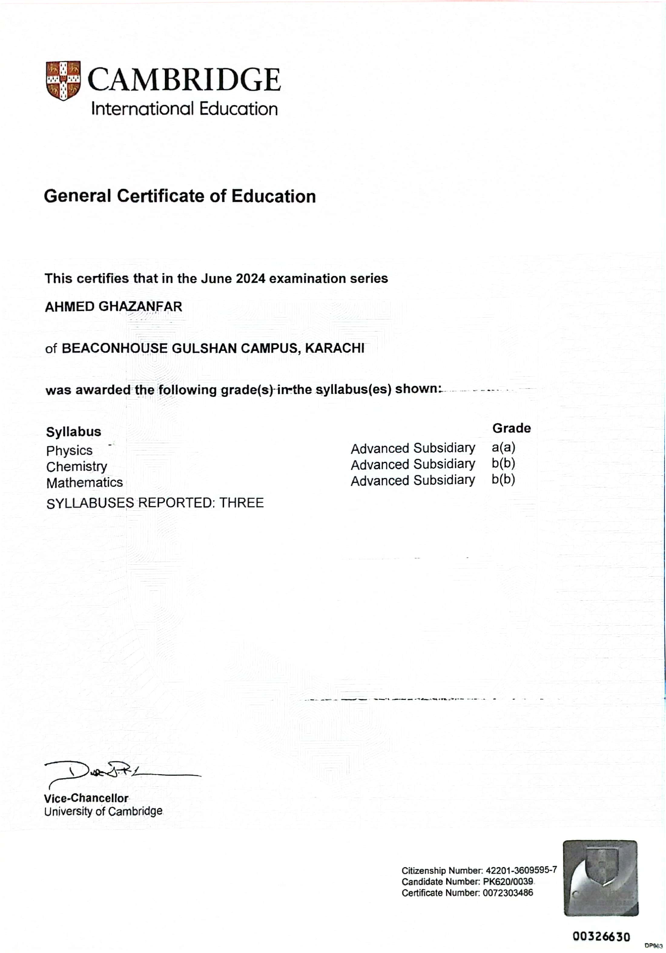 CAIE O and A Level Results
